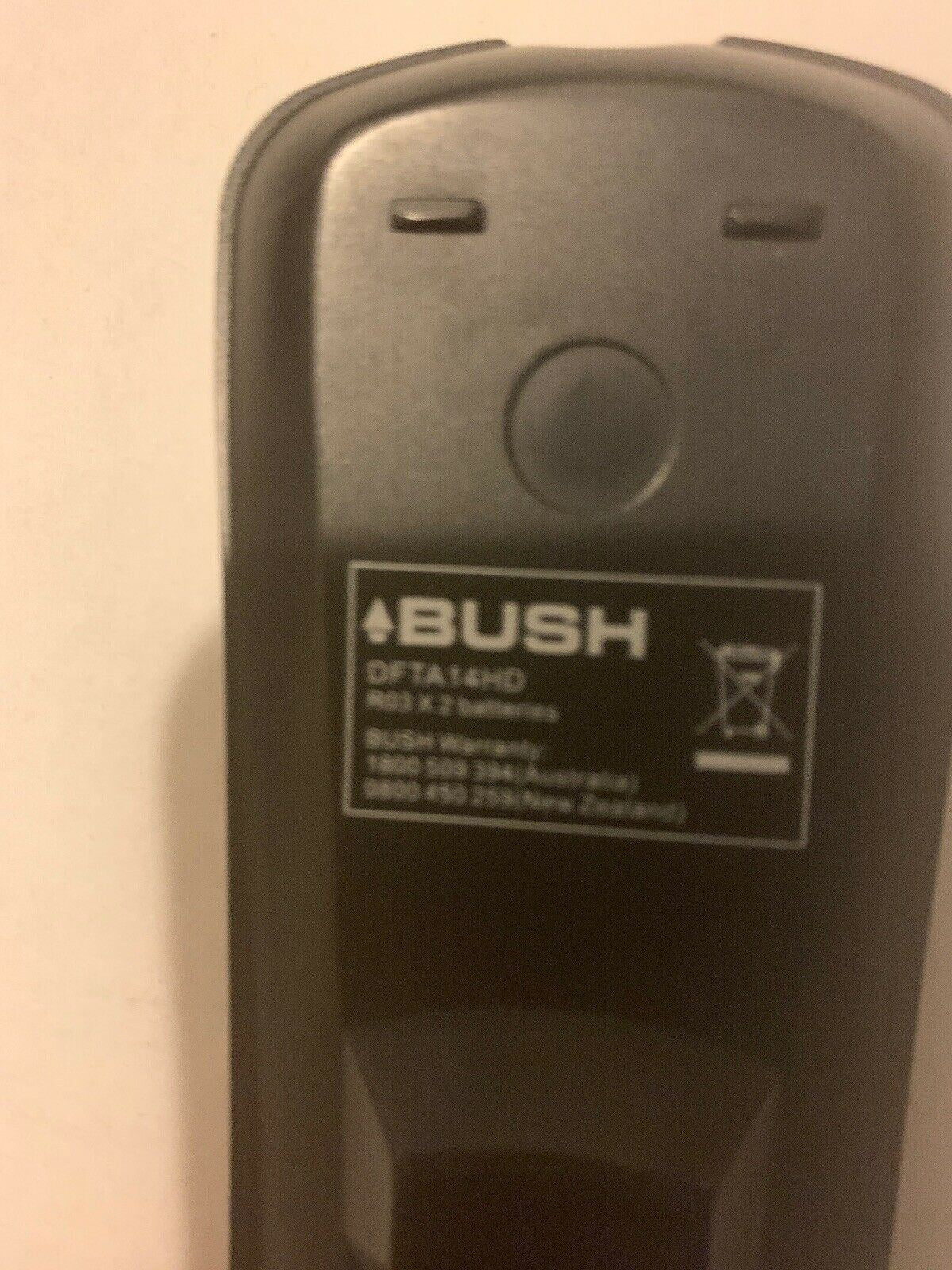 Geniune Bush DFTA14HD R03 Remote Control for TV & DVB-T Receiver