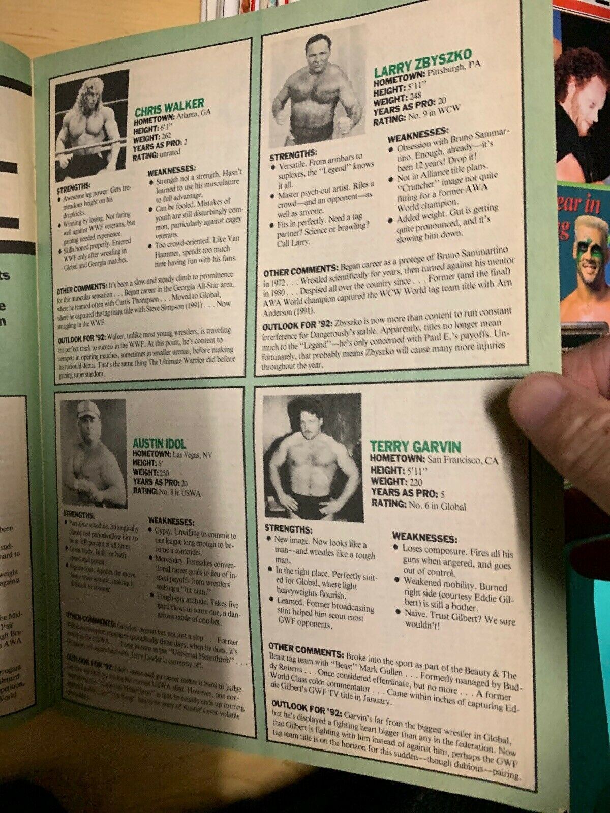 Pro Wrestling Illustrated June 1992 Roddy Piper Speaks Out!