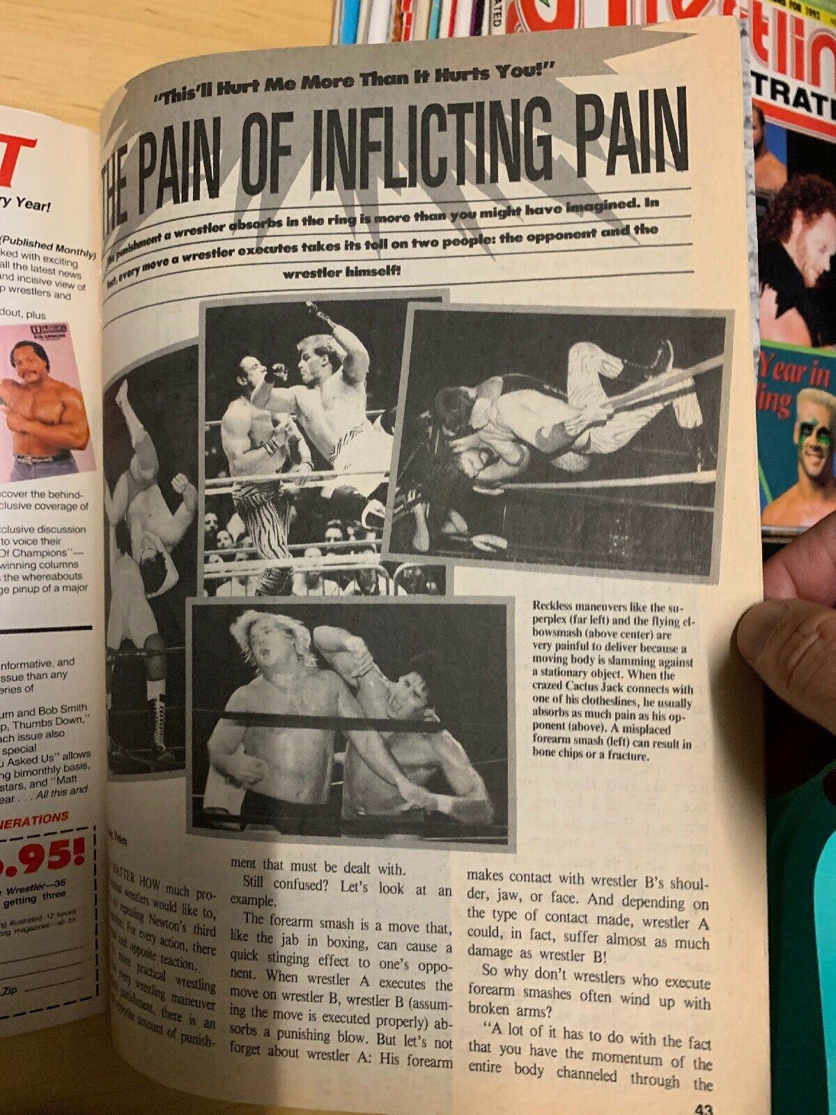 Pro Wrestling Illustrated June 1992 Roddy Piper Speaks Out!