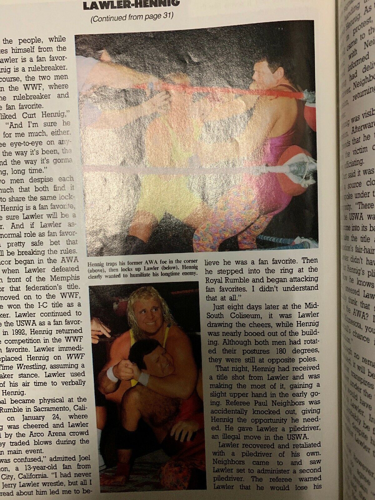 Pro Wrestling Illustrated June 1993 Ric Flair Hellish Homecoming