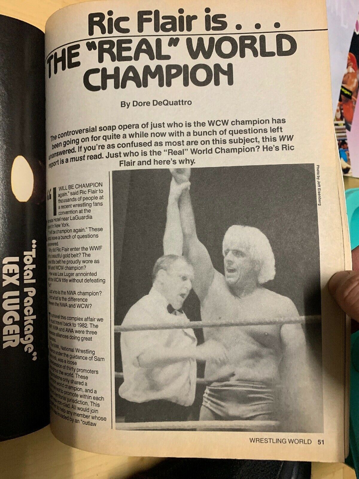 Wrestling World Magazine May 1992 Legion Of Doom Brett Hart