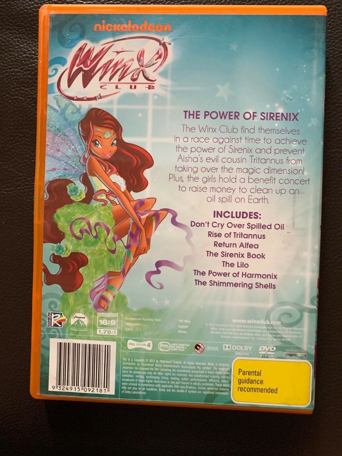 Winx Club - The Power Of Sirenix (DVD, 2013)