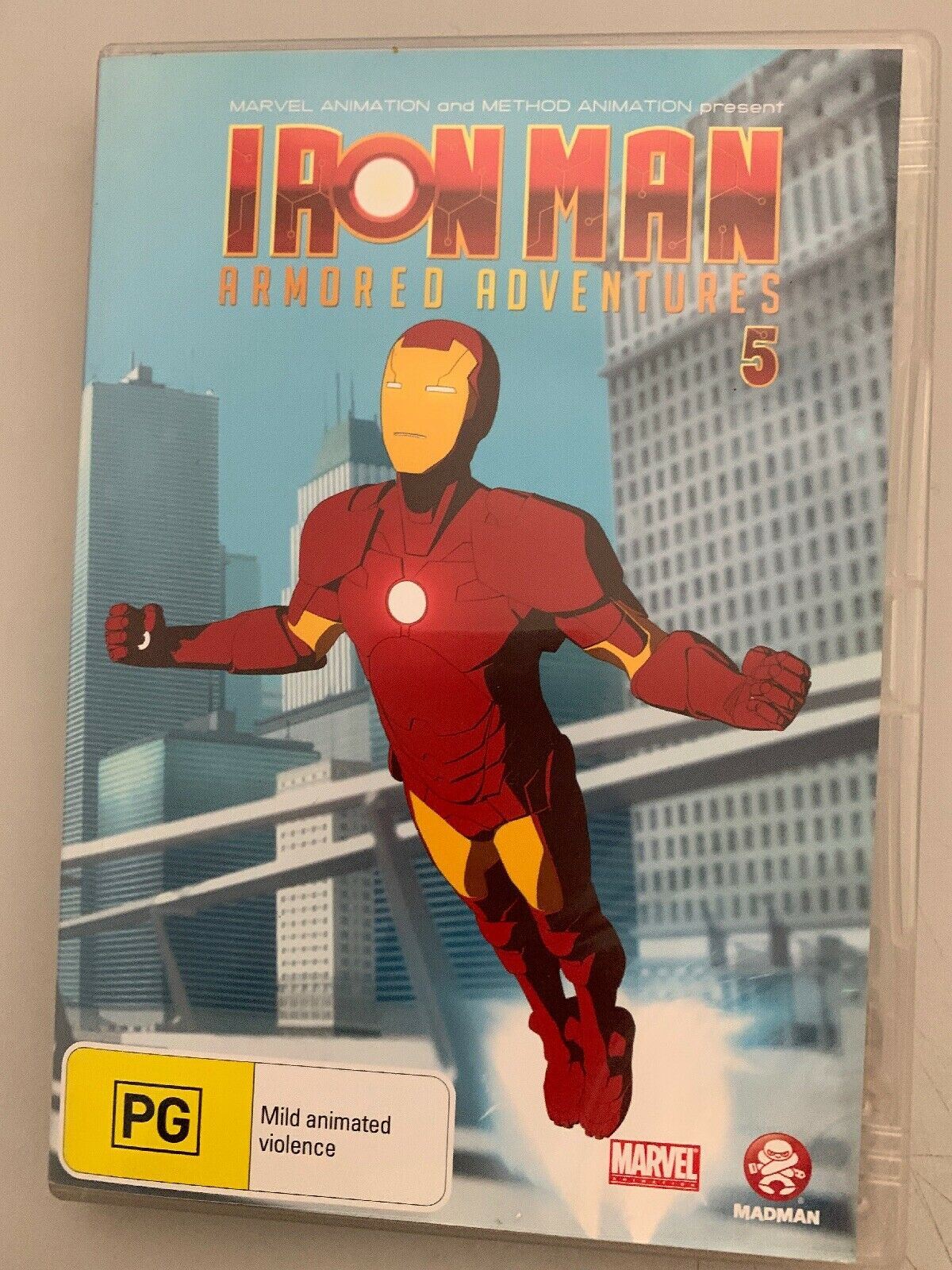 Iron Man Armored Adventures : Vol 5 (DVD, 2010)