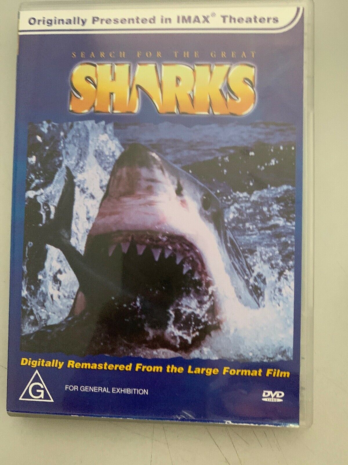 Imax - Search For The Great Sharks (DVD, 2002)