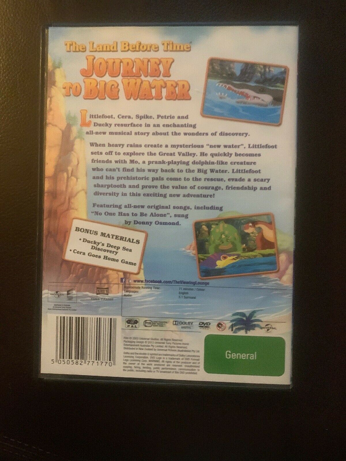 The Land Before Time - Journey To Big Water : Vol 9
