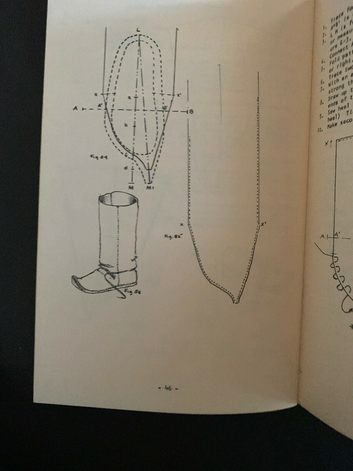 Craft Manual Of North American Indian Footwear George M White 2nd Edition 1972