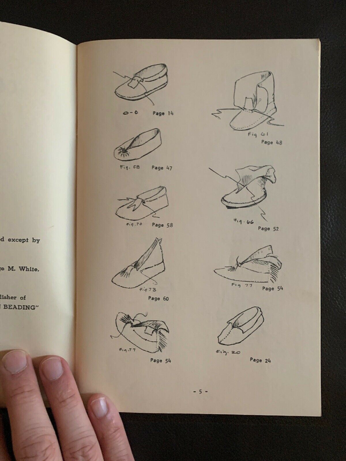 Craft Manual Of North American Indian Footwear George M White 2nd Edition 1972