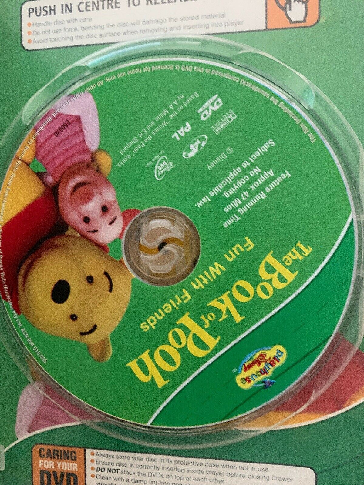 Book Of Pooh - Fun With Friends (DVD, 2003)