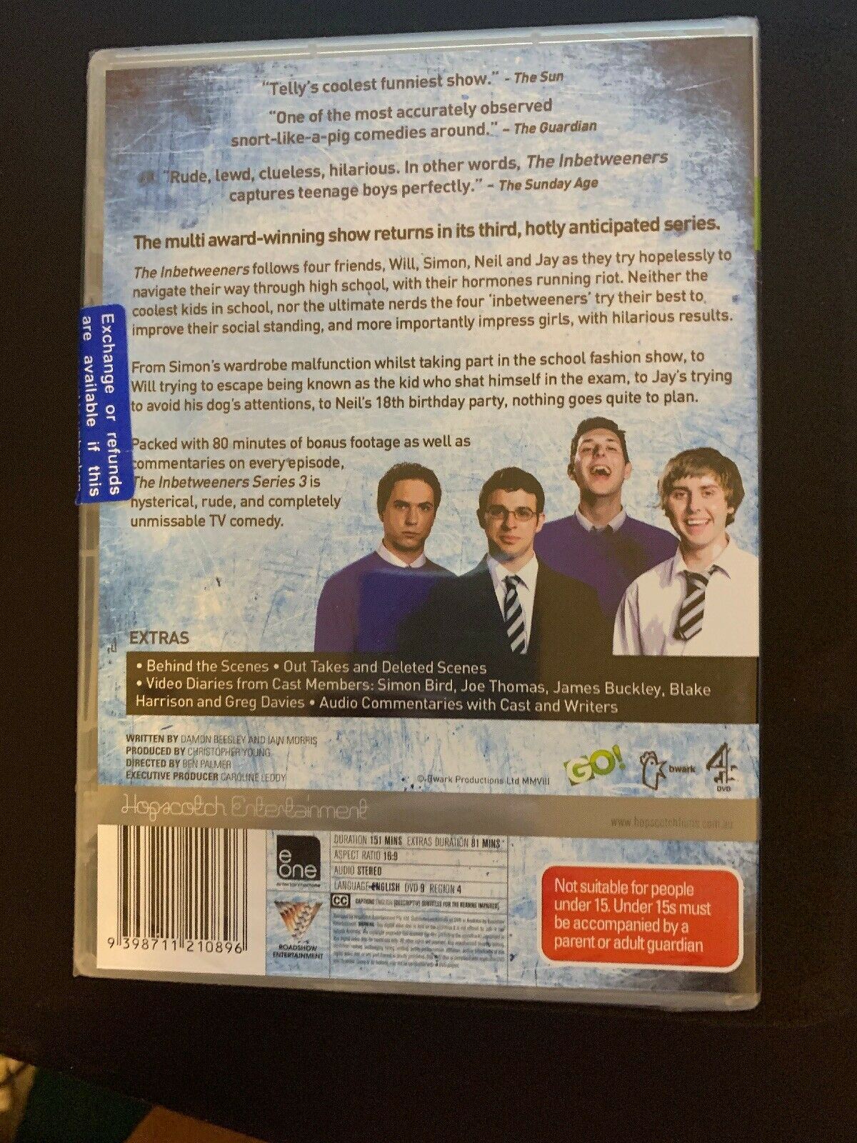 The Inbetweeners : Series 3 (DVD, 2011)