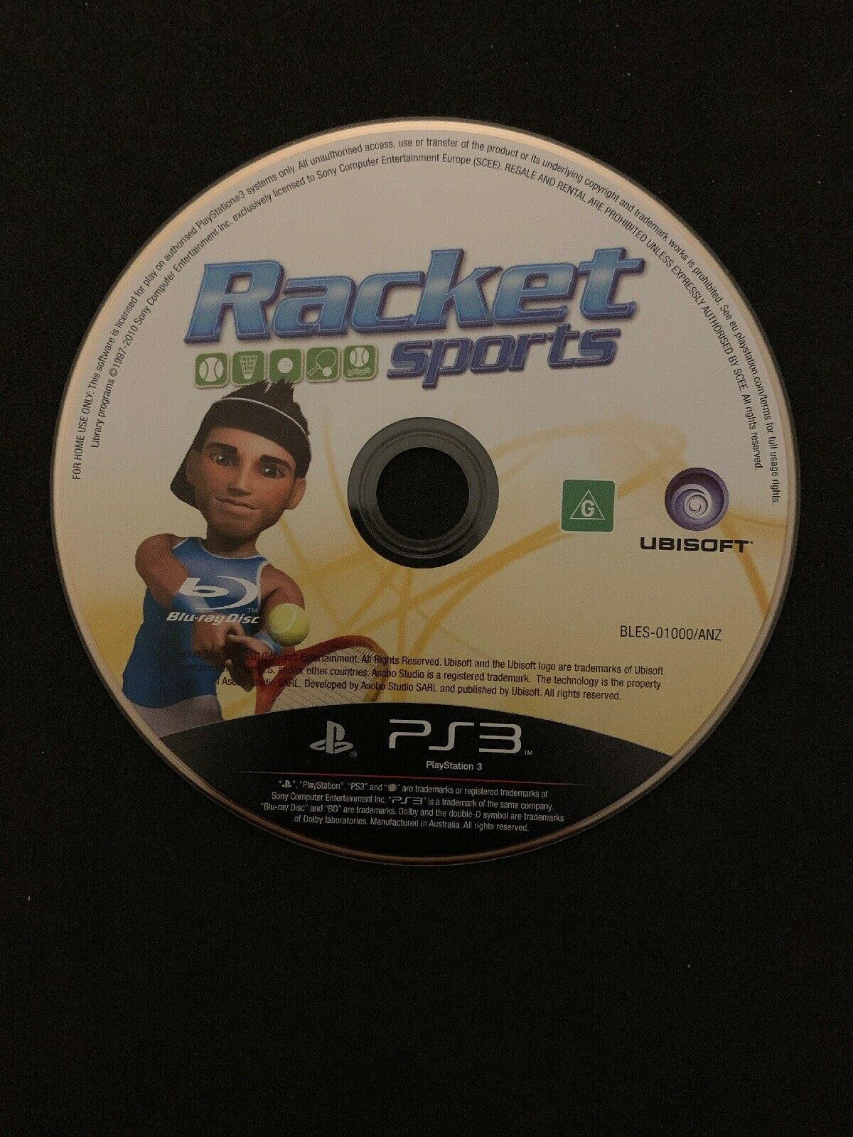RACKET SPORTS - PLAYSTATION 3 | COMPLETE