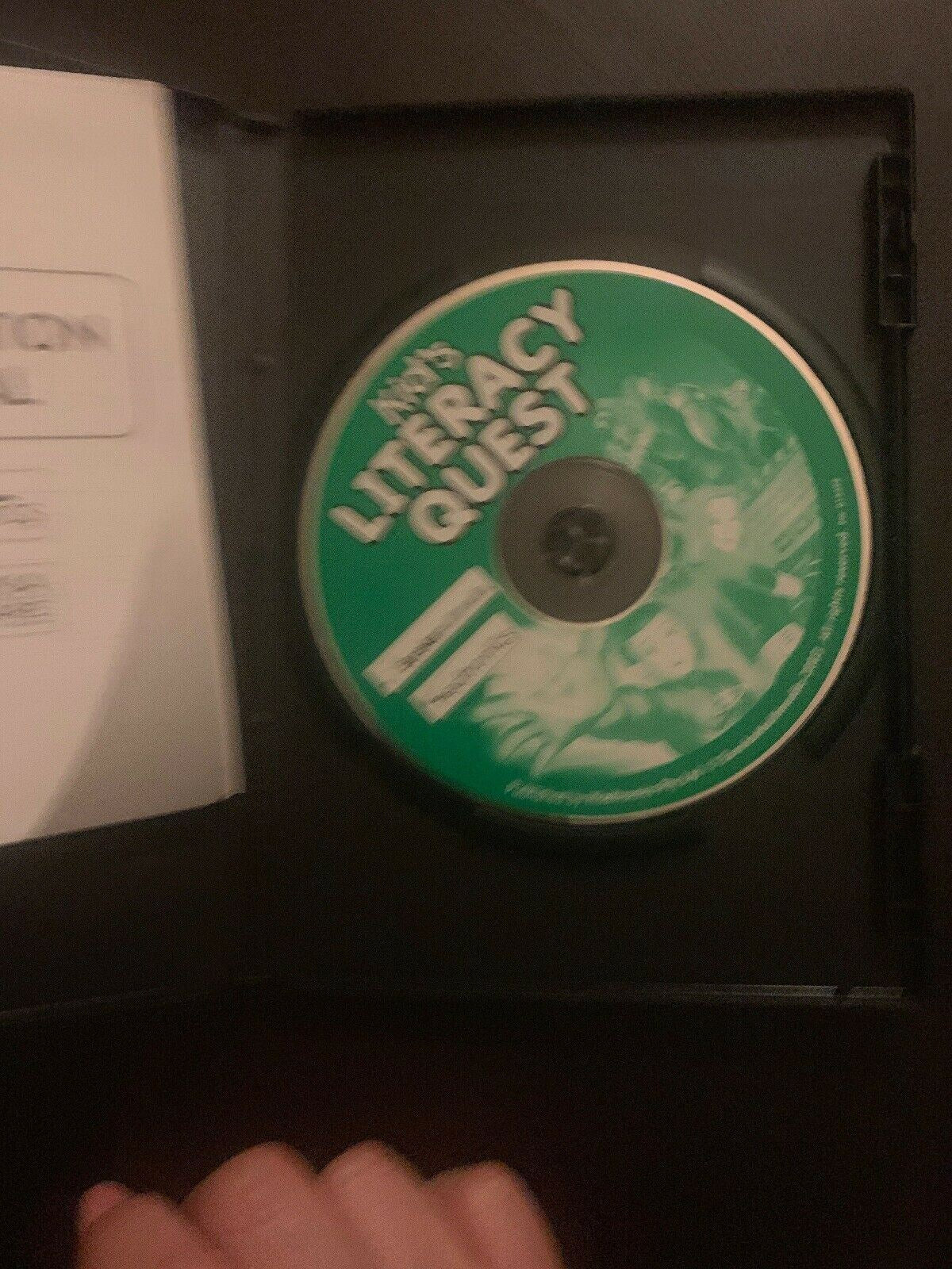 Kid's Literacy Quest Ages 8-14+ Eureka Multimedia Edutainment PC CDROM 2003