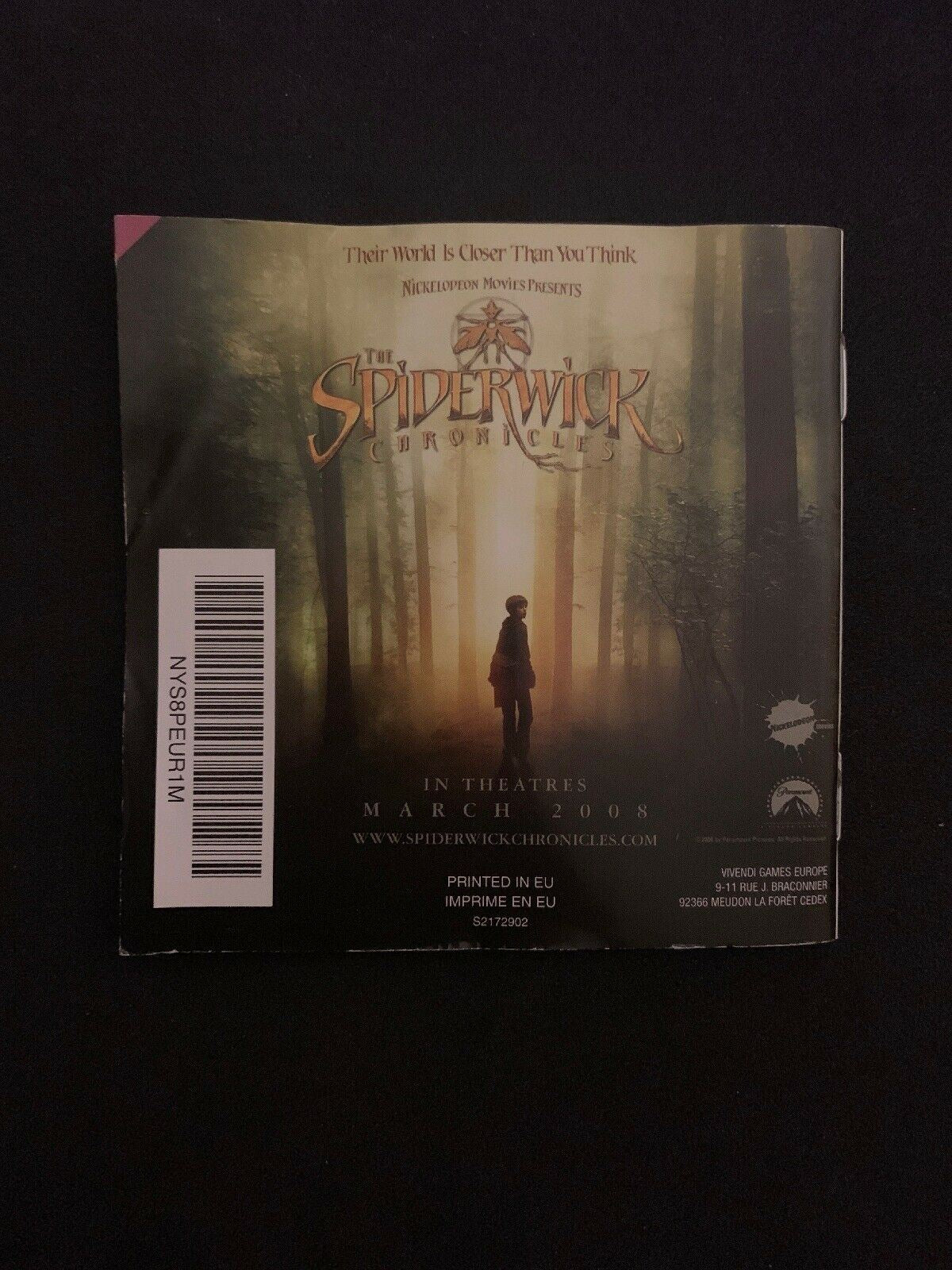 The Spiderwick Chronicles - Nintendo DS Game