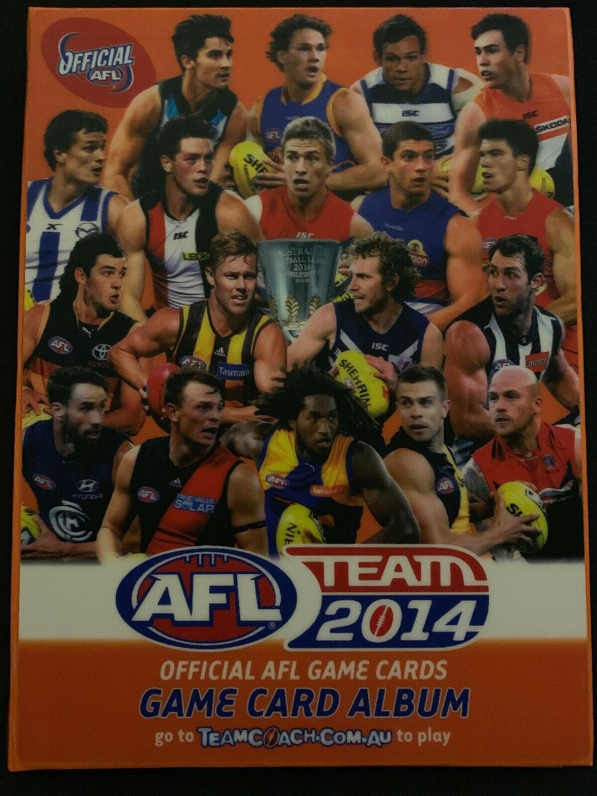 AFL Team 2014 Official AFL Game Cards Album (Cards Included)