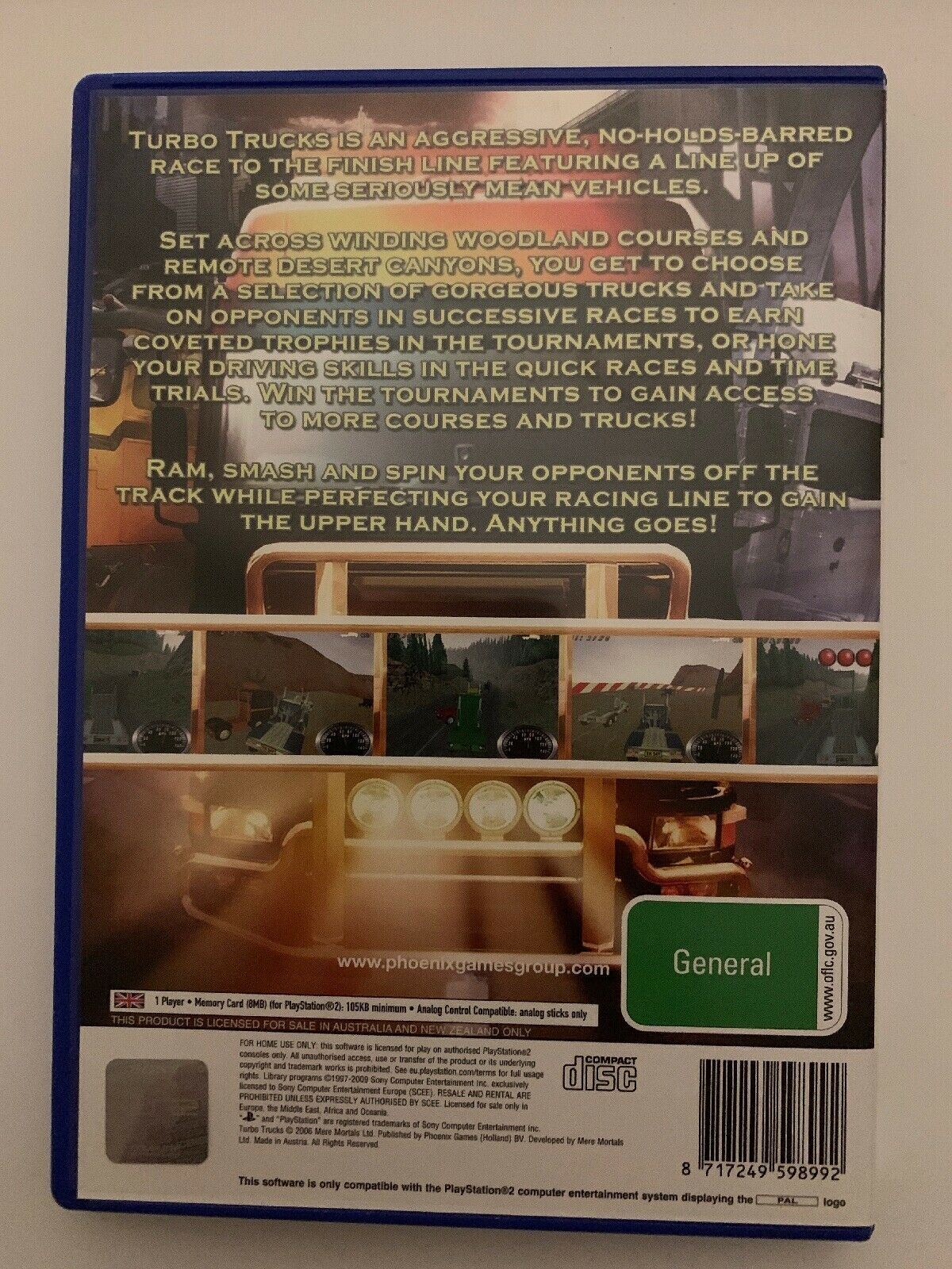 Turbo Trucks - Sony Playstation 2 PS2 PAL