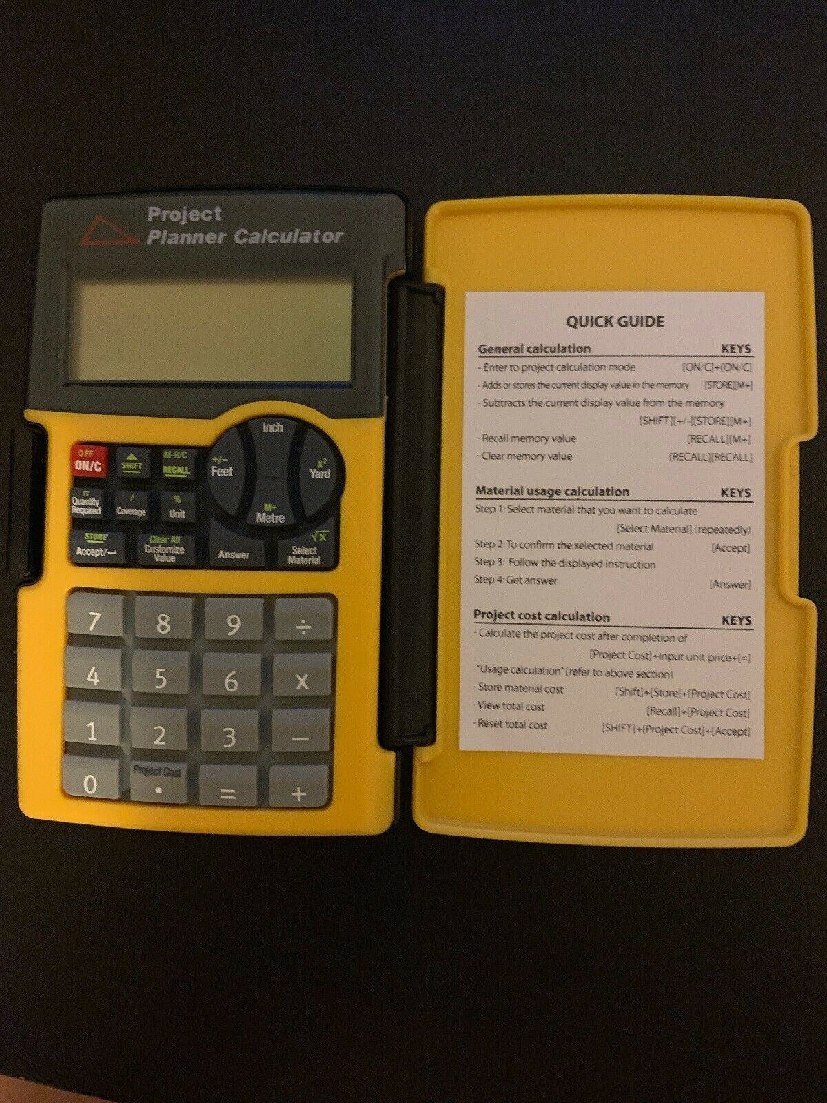 AVON Project Planner Calculator In Mint Condition