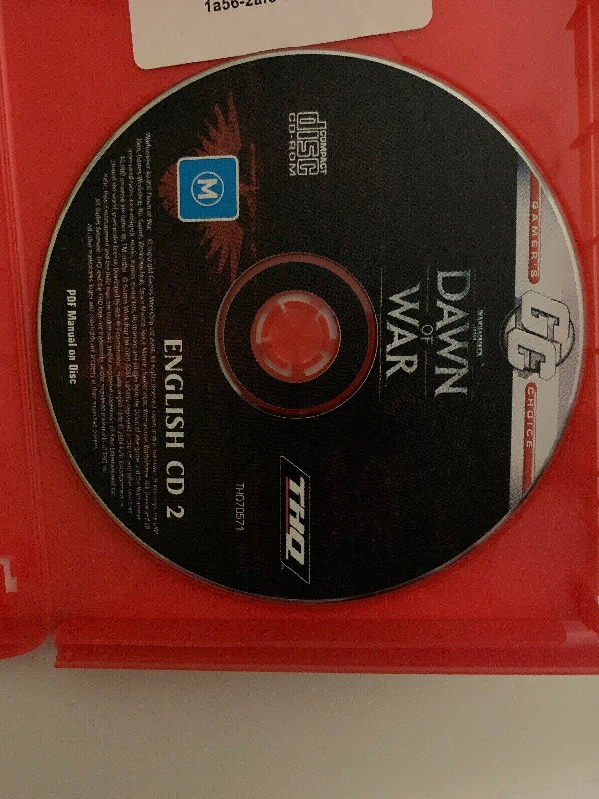 Warhammer 40,000 - Dawn of War PC DVD-ROM Real Time Strategy Game