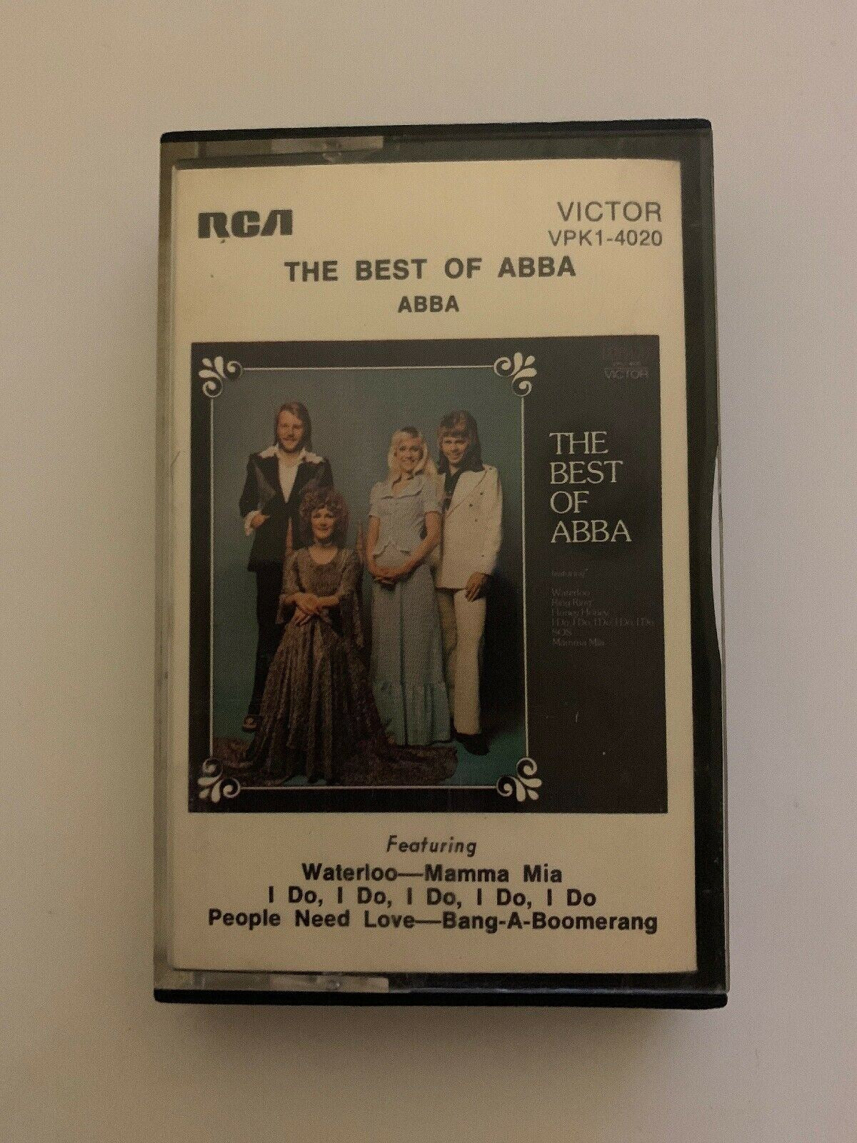 ABBA - The Best Of Abba (Cassette Tape, 1975) Album