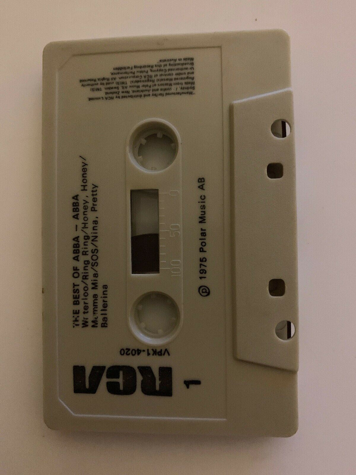 ABBA - The Best Of Abba (Cassette Tape, 1975) Album