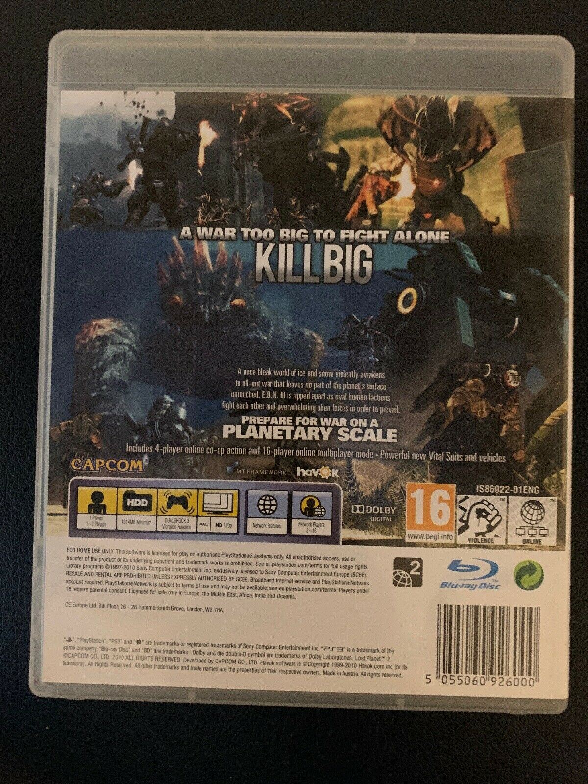 Lost Planet 2 - Playstation 3 PS3 Complete With Manual Action Adventure