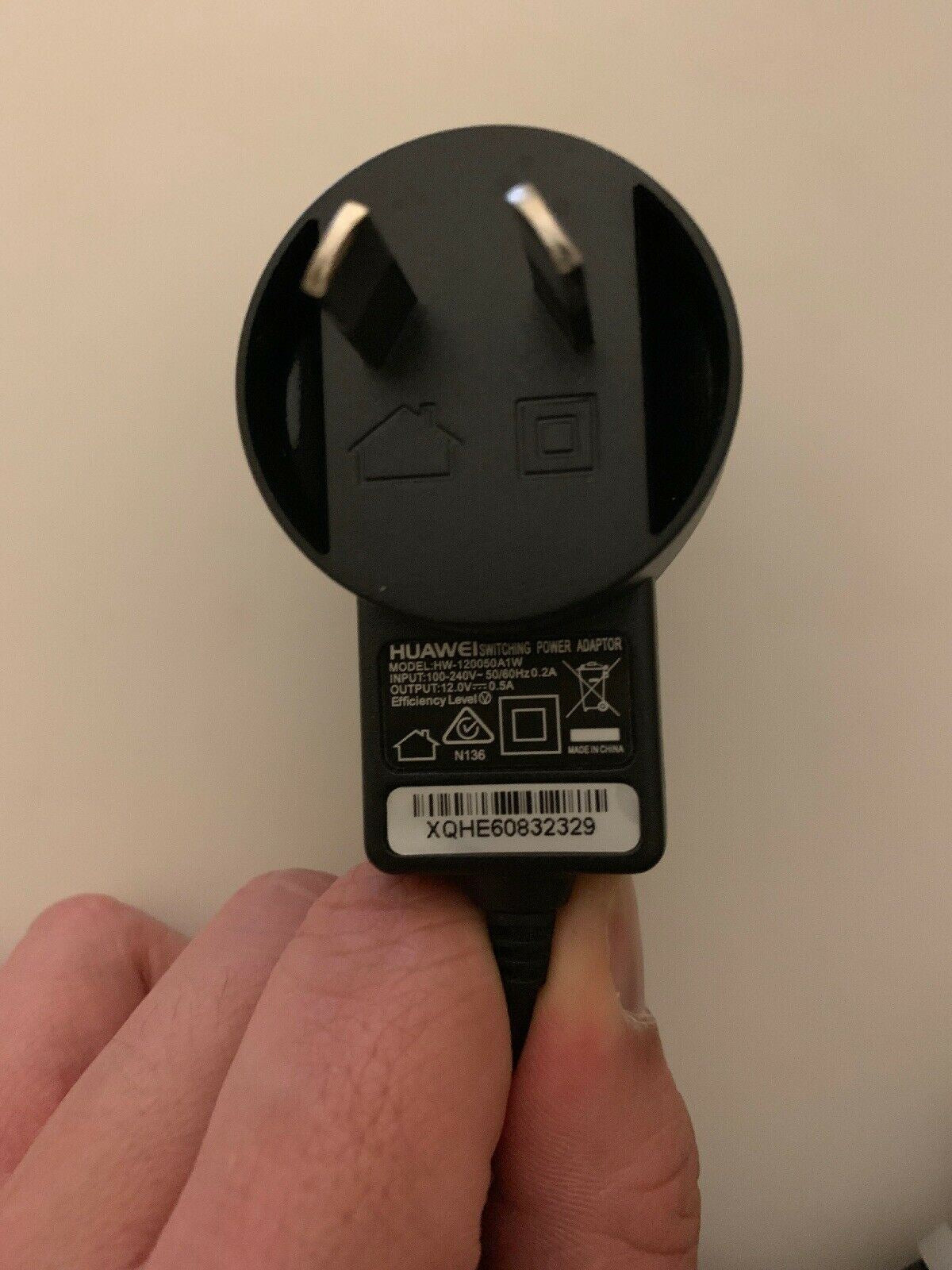 Huawei HW-120050A1W AC Power Adapter 12 V 0.5 A