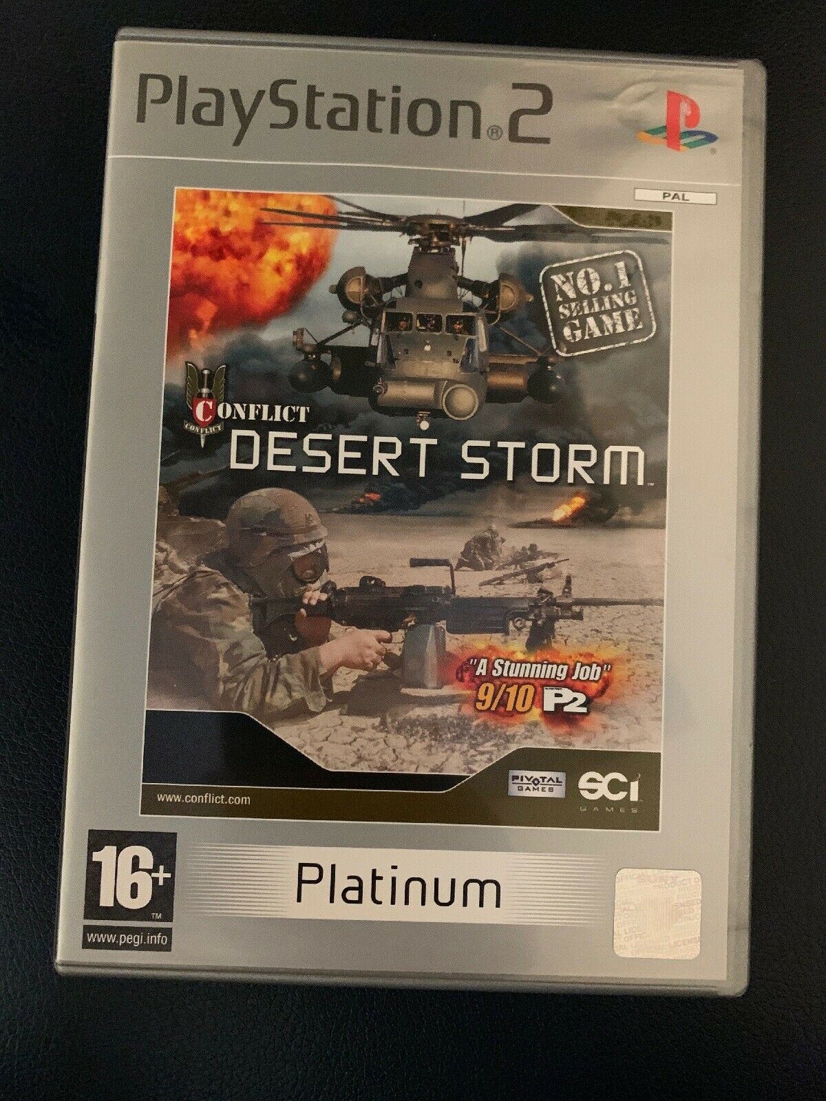 Conflict: Desert Storm - Sony Playstation 2 PS2 with Manual FREE OZ Shipping