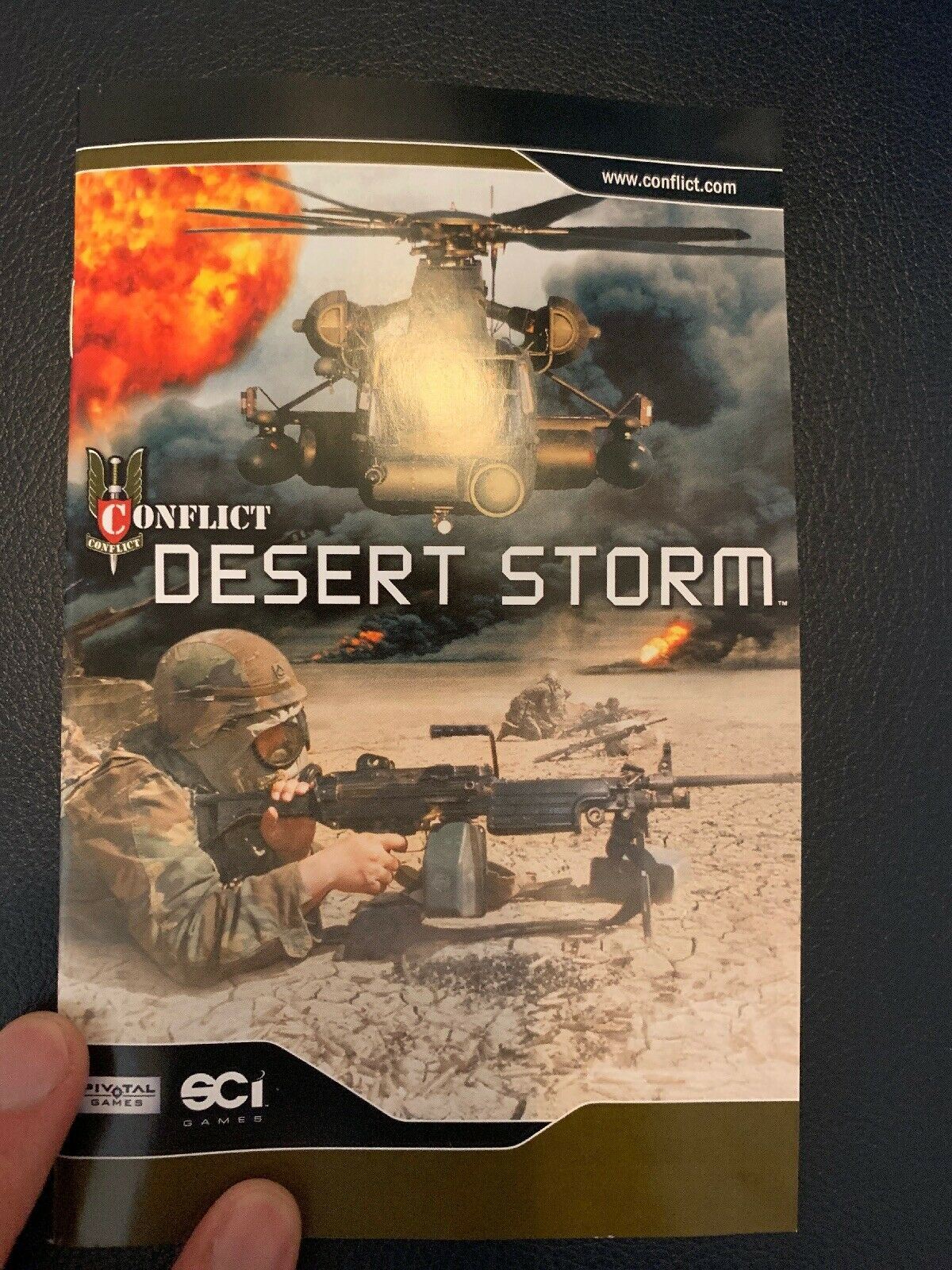 Conflict: Desert Storm - Sony Playstation 2 PS2 with Manual FREE OZ Shipping