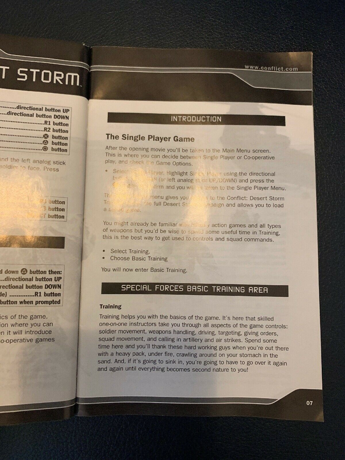 Conflict: Desert Storm - Sony Playstation 2 PS2 with Manual FREE OZ Shipping