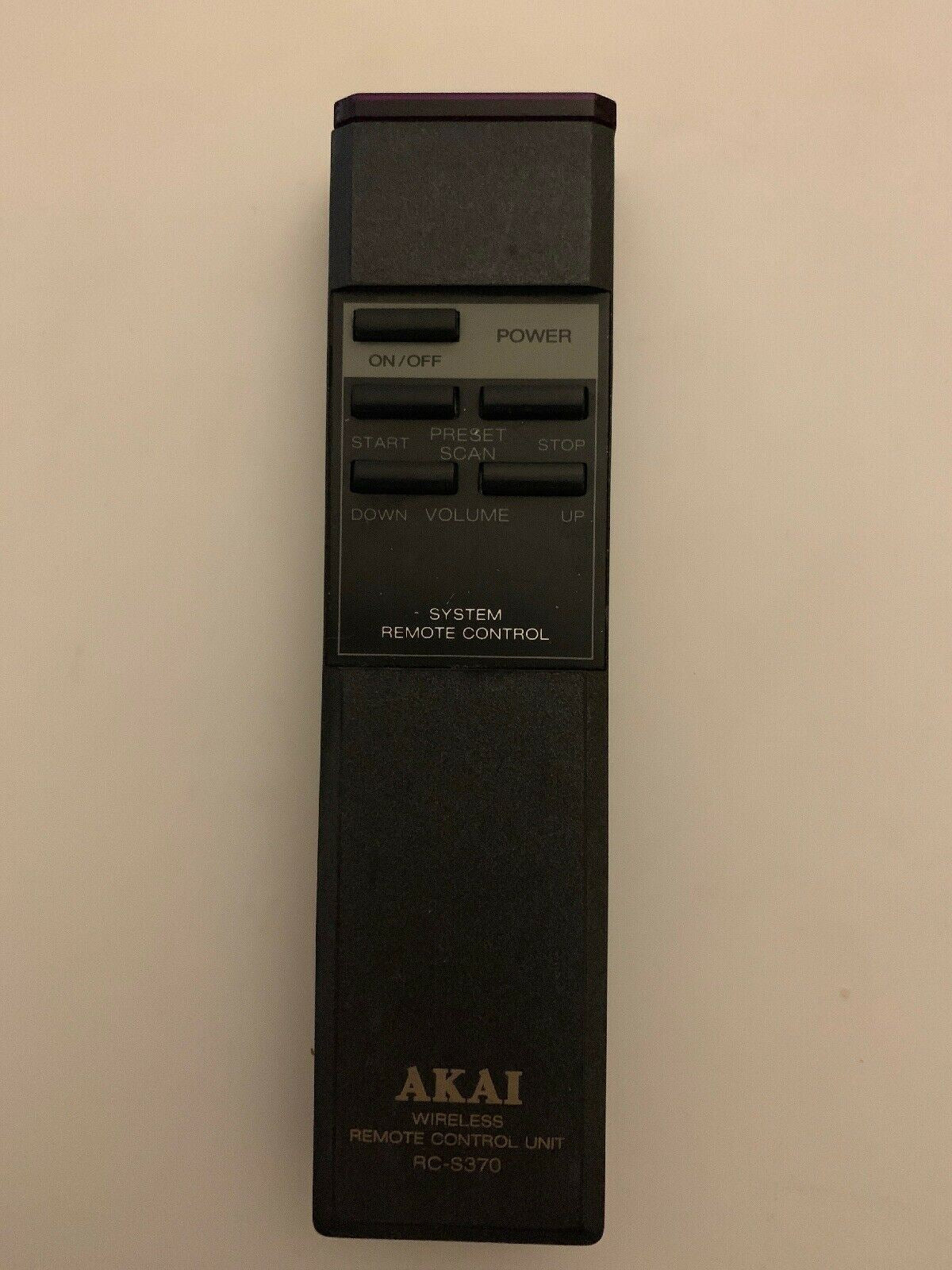 Genuine Akai RC-S370 Wireless Remote Control