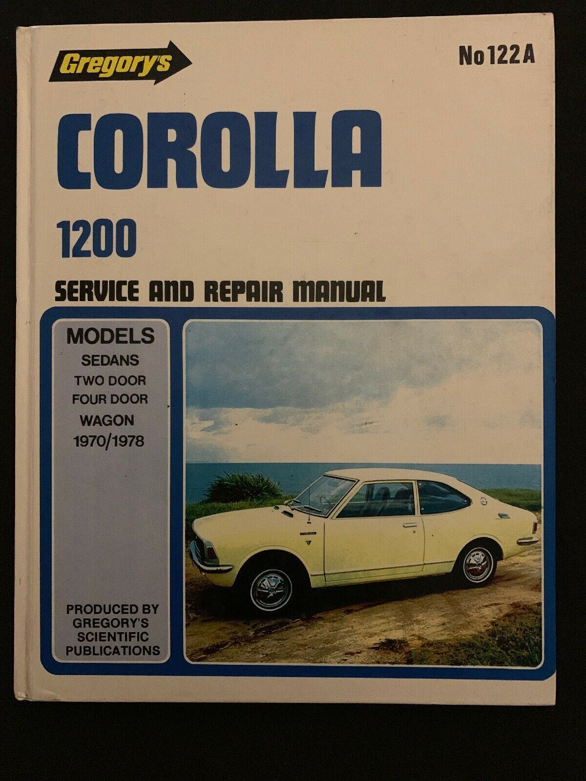 Gregorys Corolla 1200 Service & Repair Manual Hard Cover