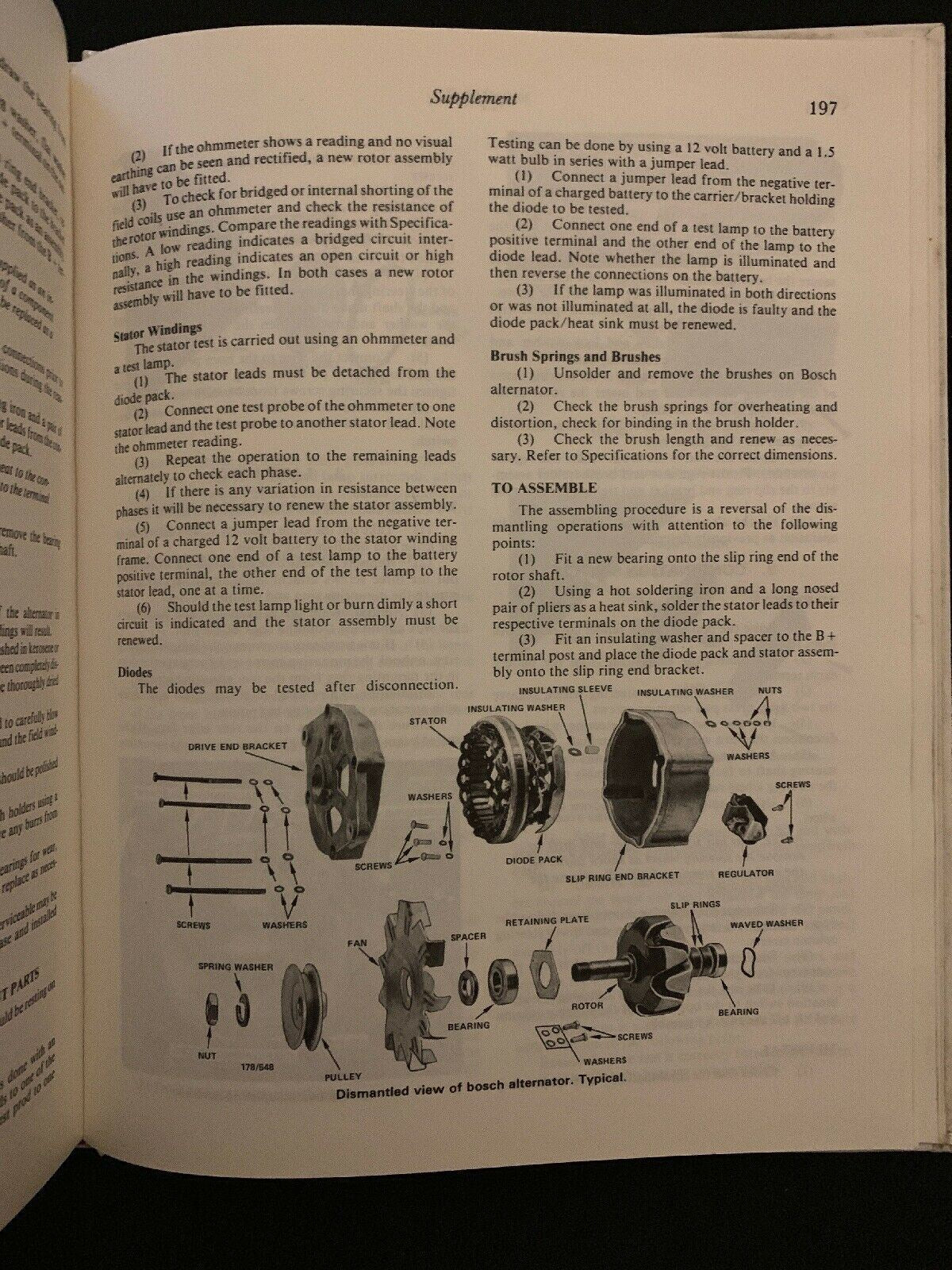 Gregorys Corolla 1200 Service & Repair Manual Hard Cover