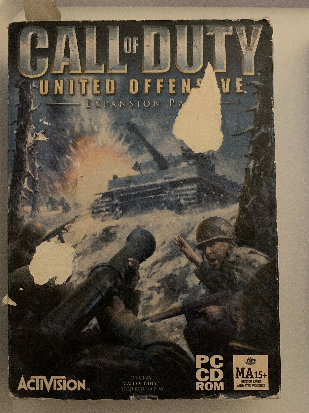 Call Of Duty United Offensive Expansion Pack PC CD + GAME