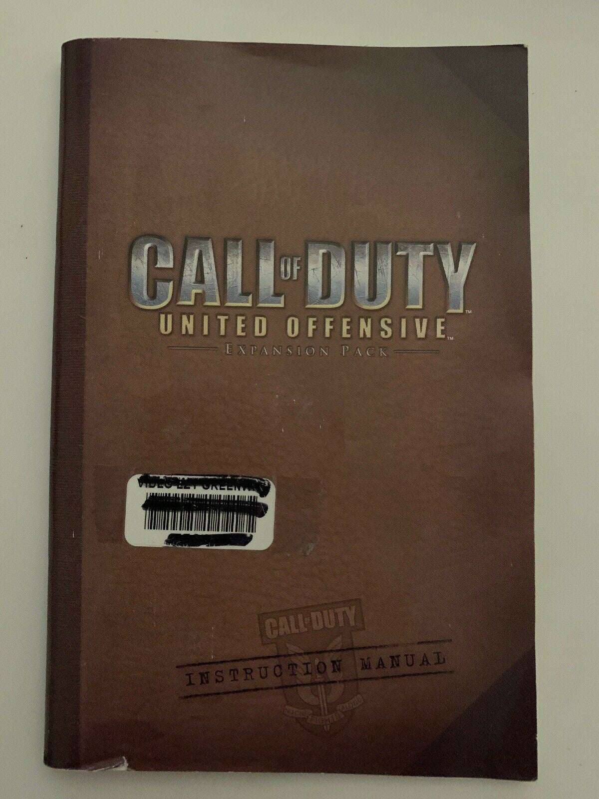 Call Of Duty United Offensive Expansion Pack PC CD + GAME