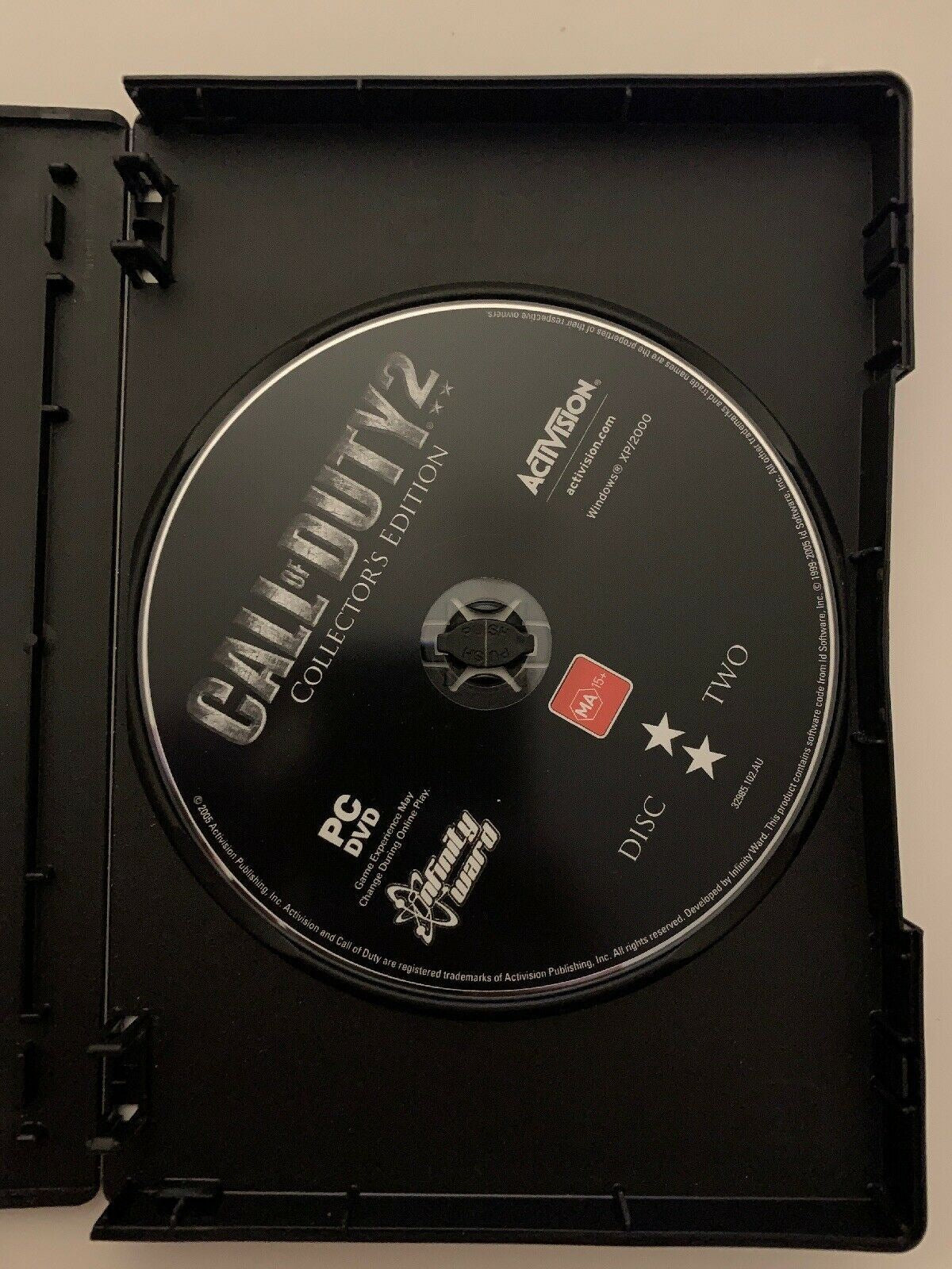 Call Of Duty 2 Collectors Edition, Windows PC DVD Game, Rare