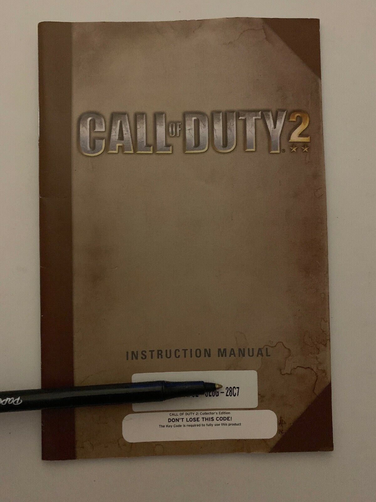Call Of Duty 2 Collectors Edition, Windows PC DVD Game, Rare