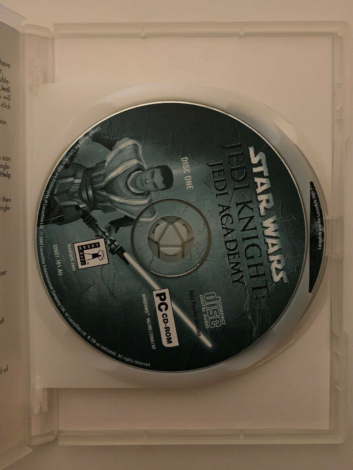 Star Wars Jedi Knight: Jedi Academy PC CDROM Game