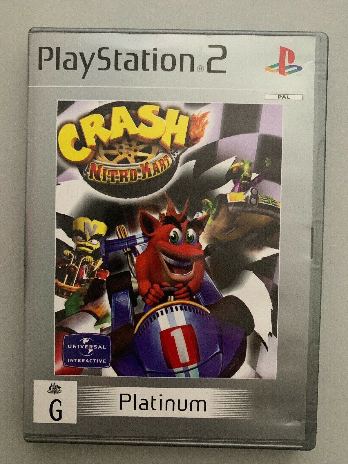 Crash Nitro Kart - Sony PS2 PlayStation 2 Compete With Manual PAL Game