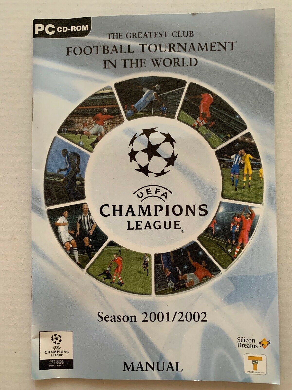 UEFA Champions League Season 2001/2002 PC CD-ROM Windows Game