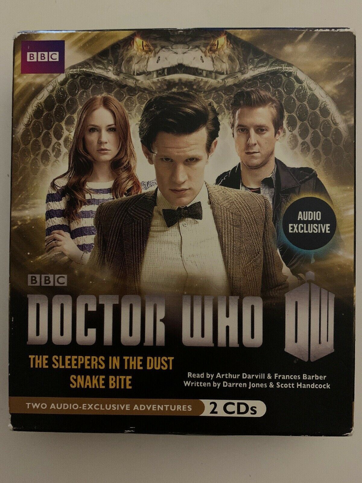 Doctor Who: The Sleepers In The Dust, Nu-Humans & Snake Bite - 3x Audio Book CD