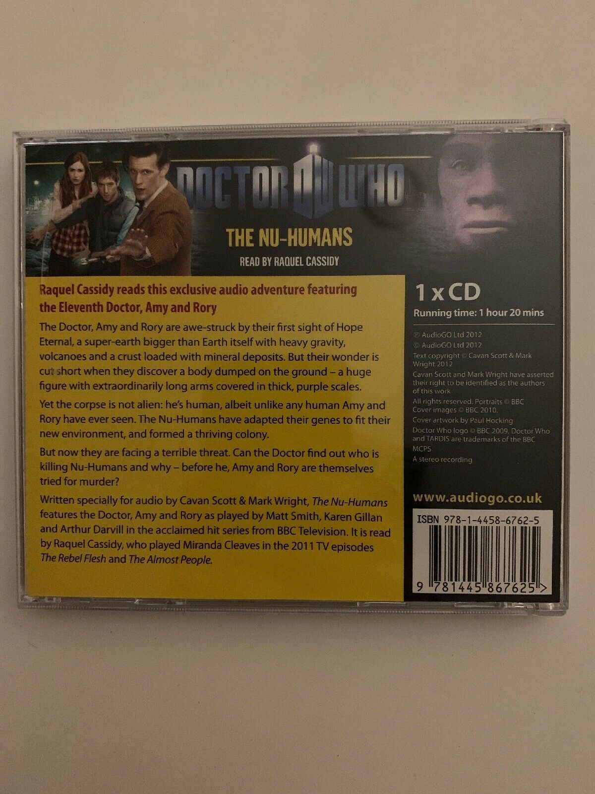 Doctor Who: The Sleepers In The Dust, Nu-Humans & Snake Bite - 3x Audio Book CD