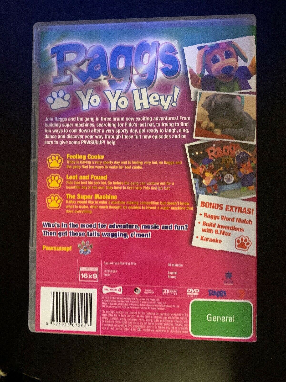 Raggs Yo Yo Hey! (2005, DVD)