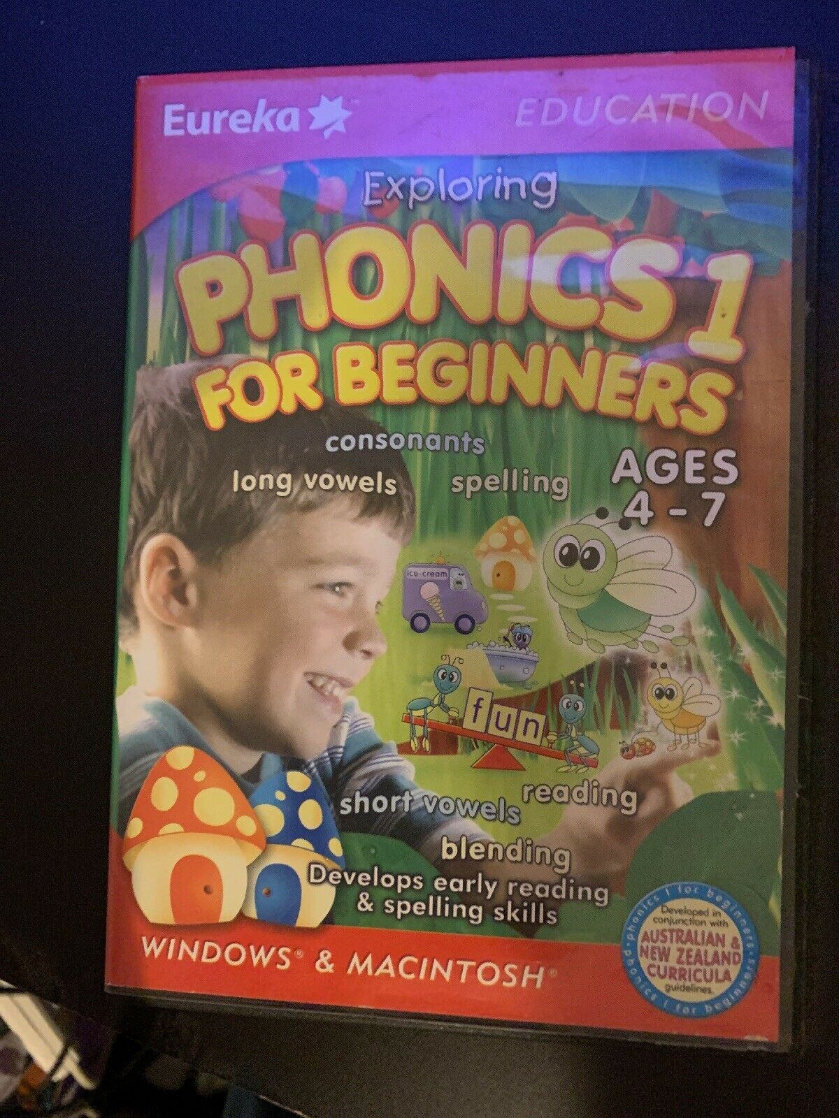 Exploring Phonics 1 For Beginners Eureka education PC Game Windows Mac Ages 4-7