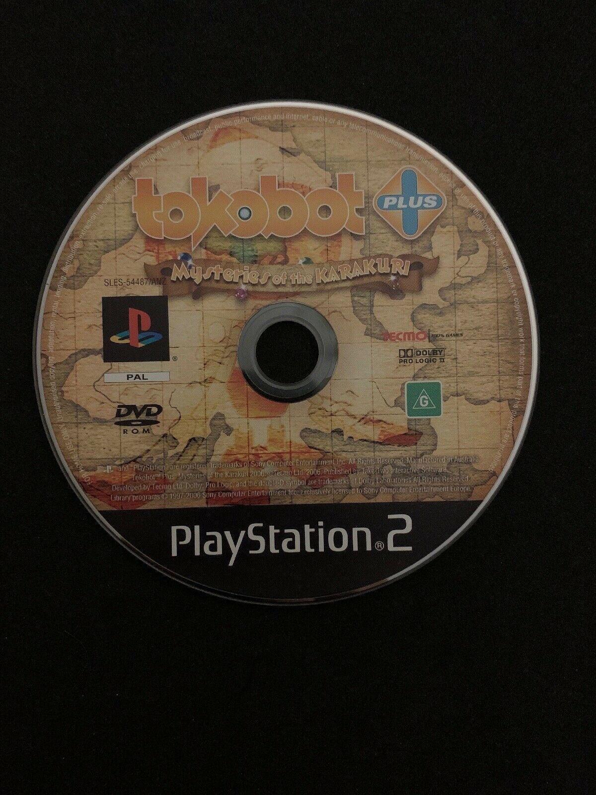 Tokobot Plus - Mysteries of the Karakuri - Sony PS2 Game & Manual - Free Postage