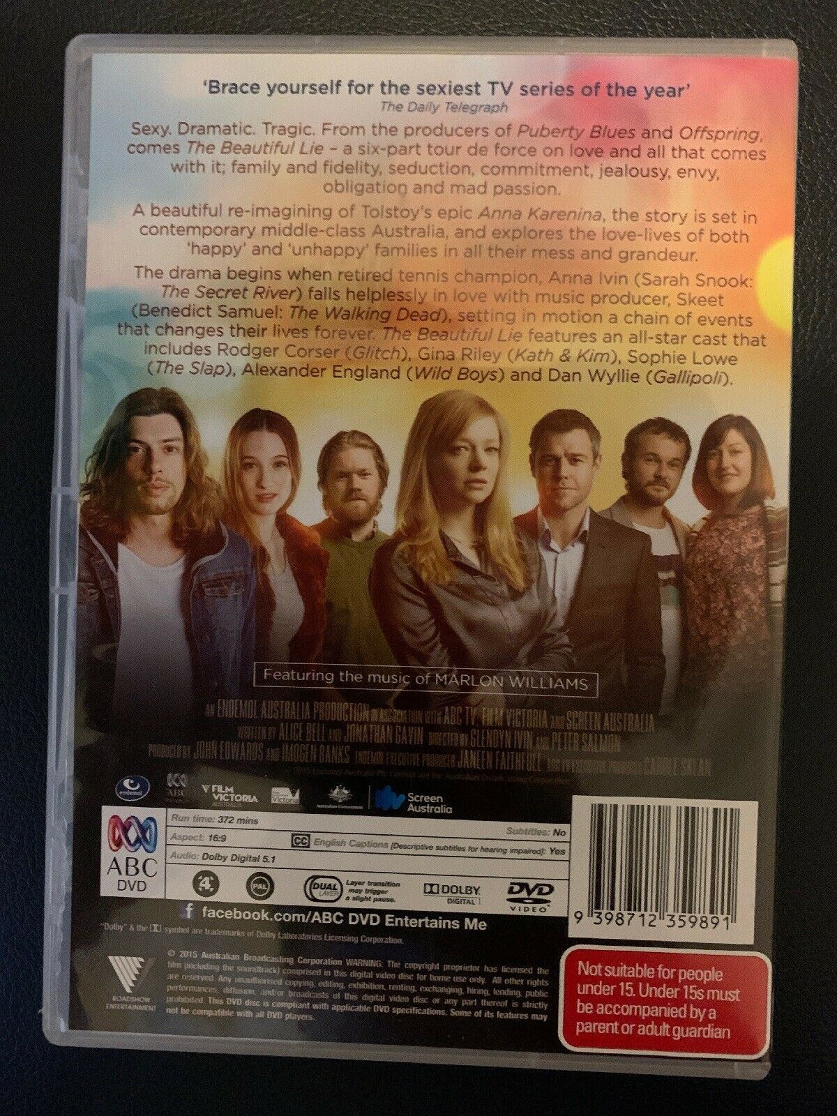 The Beautiful Lie (DVD, 2015, 2-Disc Set) Region 4
