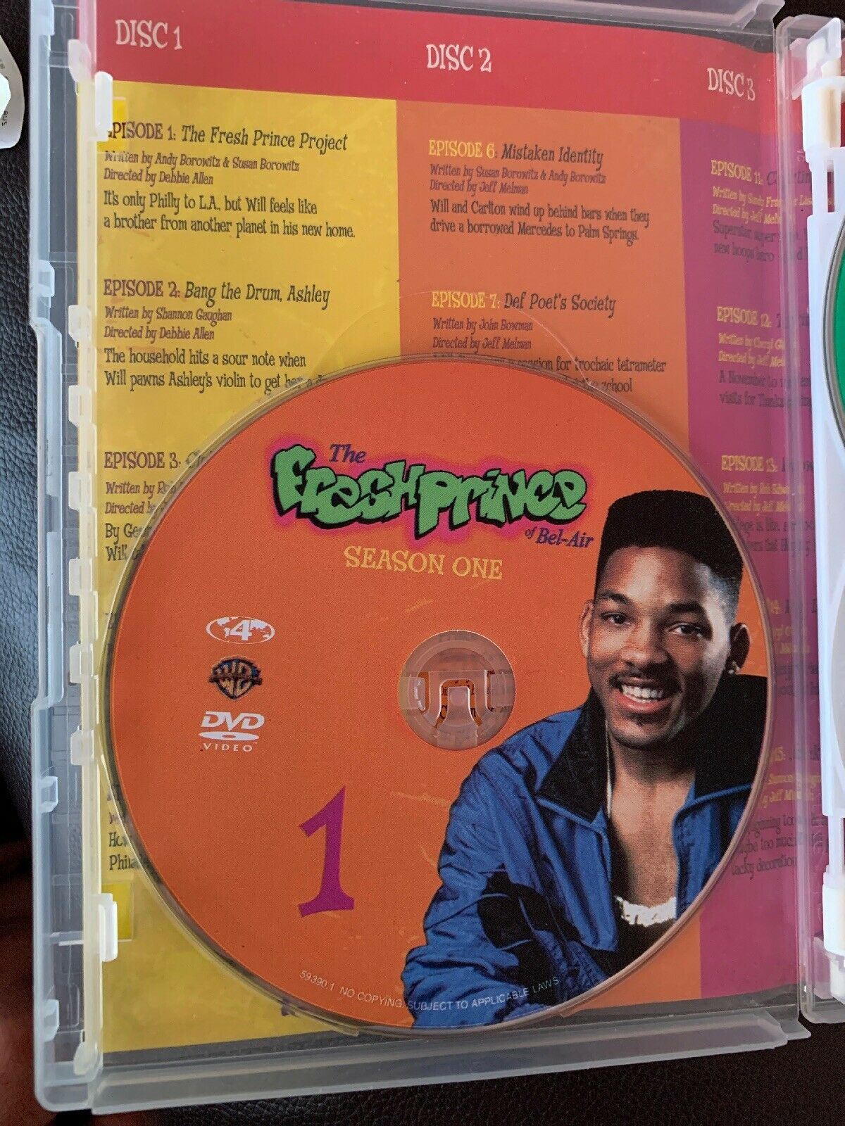 Fresh Prince Of Bel Air : Season 1 (DVD, 2005, 5-Disc Set)