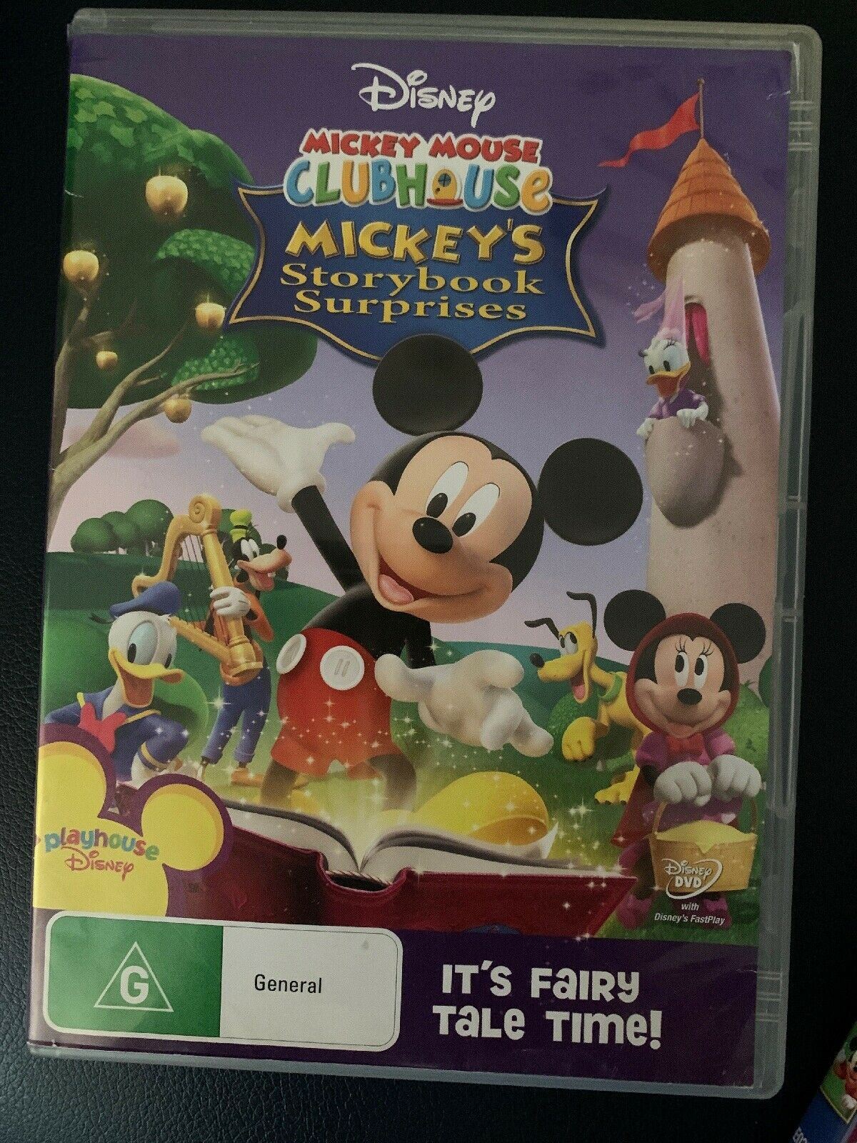 4x Mickey Mouse Clubhouse DVD's - Storybook Surprises, Saves Santa Detective, Wo