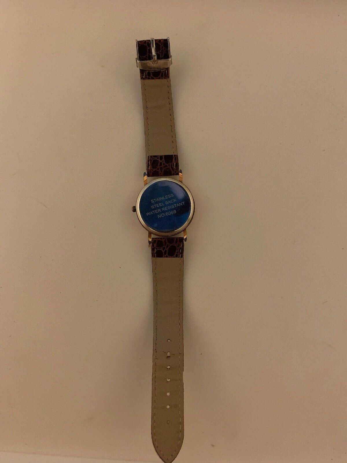 SWC Stainless Steel Back Water Resistant Analogue Watch 6069