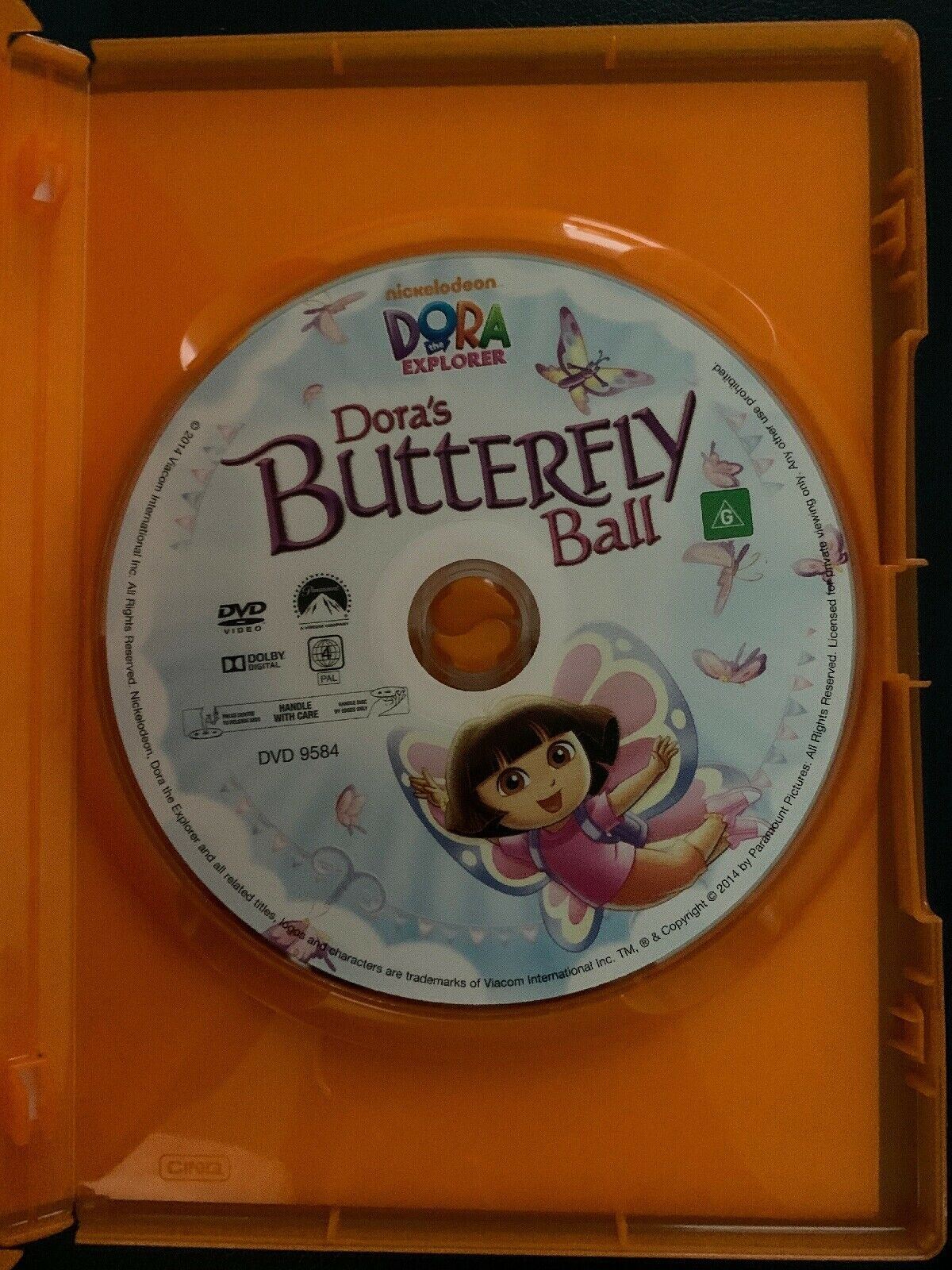 2x Dora the Explorer - Dora's Christmas Carol Adventure & Butterfly Ball (DVD)