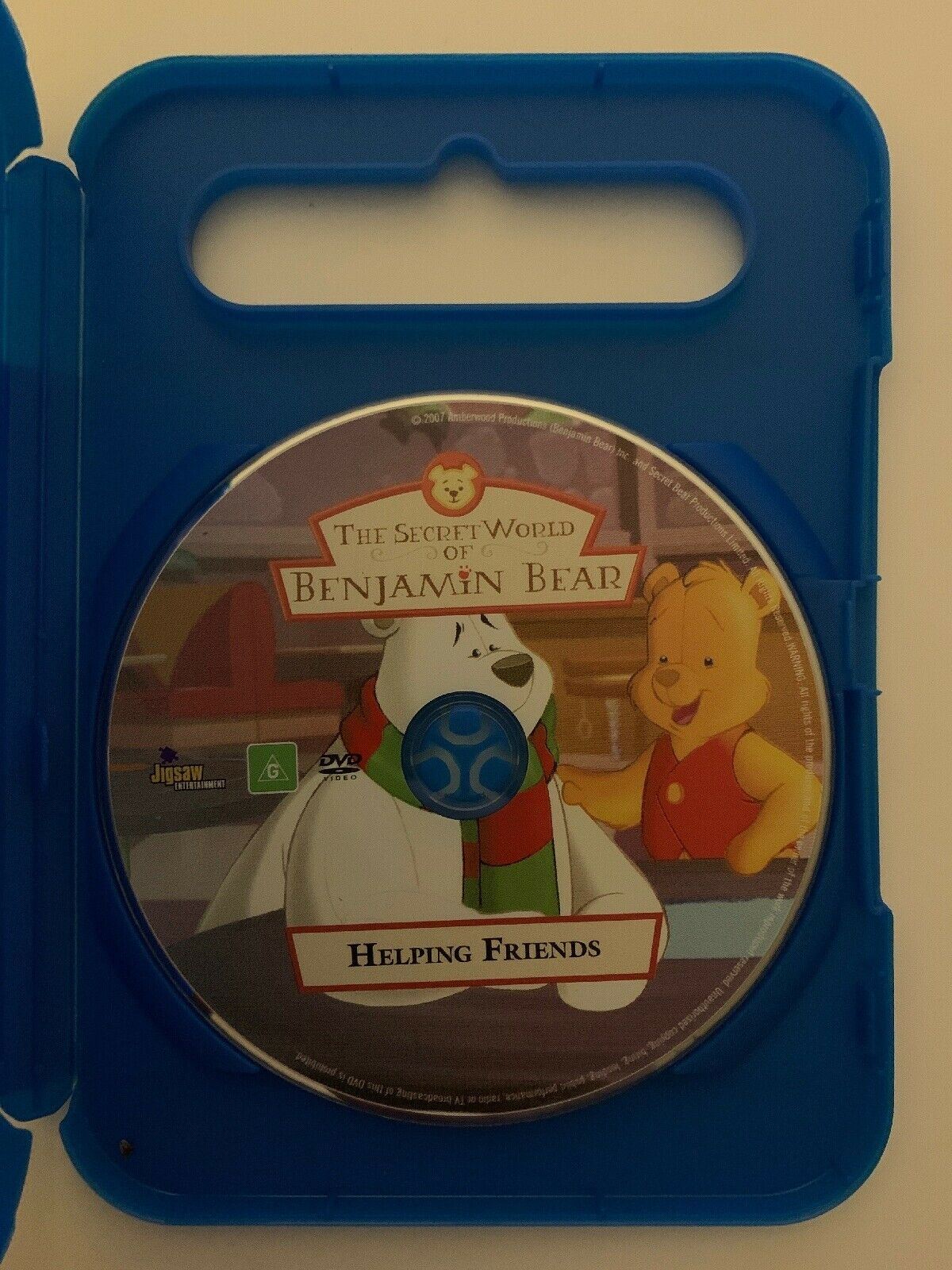The Secret World Of Benjamin Bear - Helping Friends - DVD - Region 4