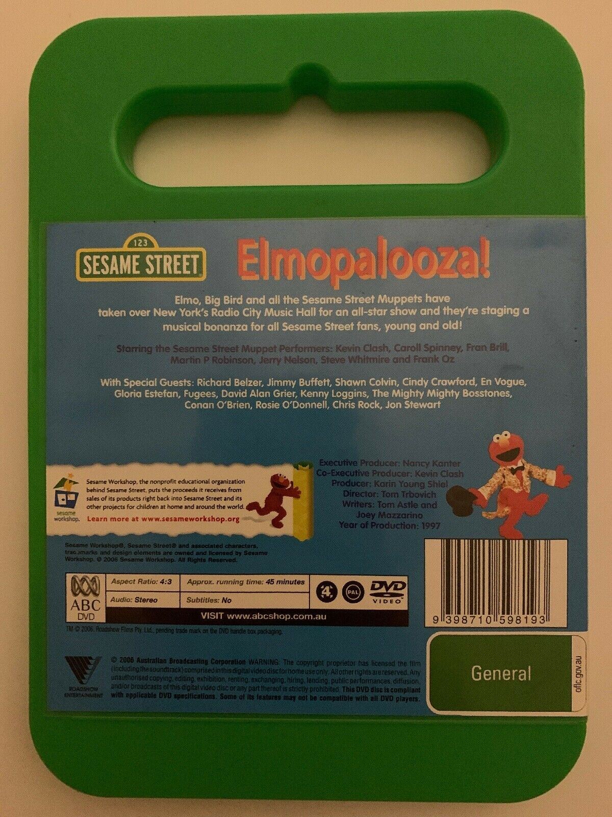 Sesame Street - Elmopalooza! (DVD, 2006)