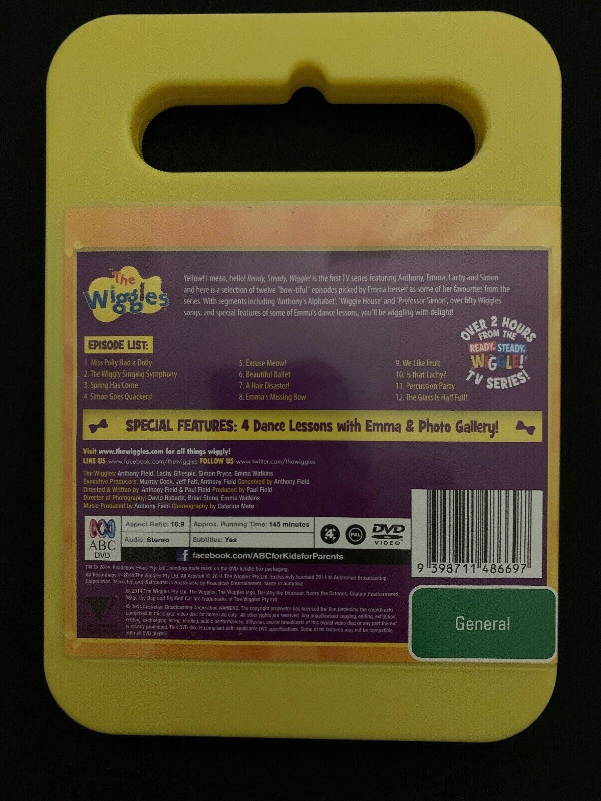 The Wiggles - Emma's Bowtiful Day! (DVD) - Region 4 - ABC For Kids